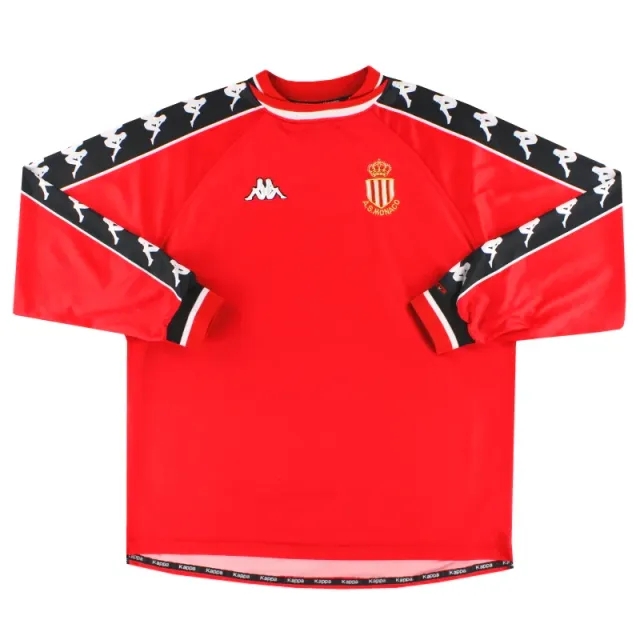 1999-00 Monaco Kappa Third Shirt L/S XL - Monaco / Excellent 
