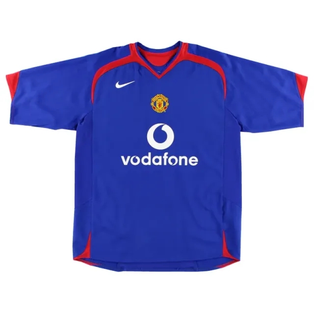 2005-06 Manchester United Nike Away Shirt M - Manchester United / Excellent 