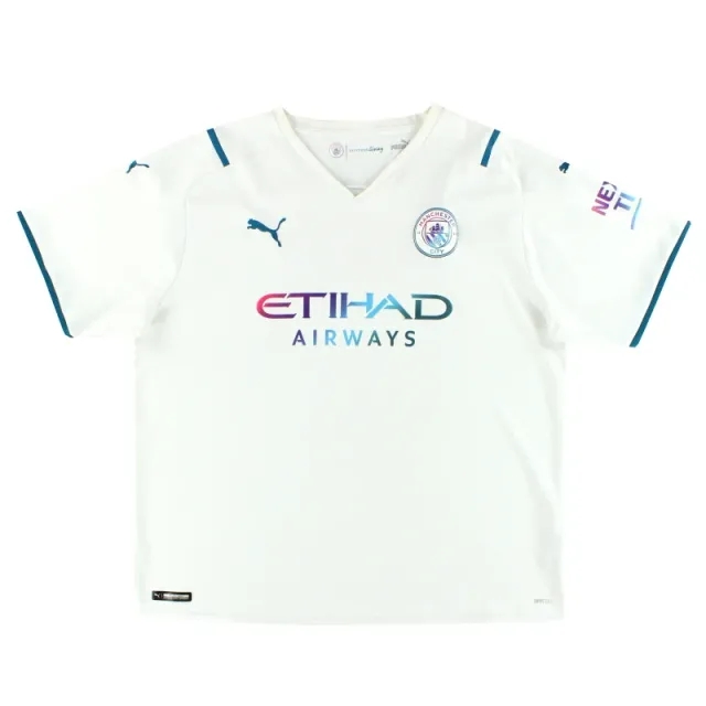 2021-22 Manchester City Puma Away Shirt XXL - Manchester City / Very Good 