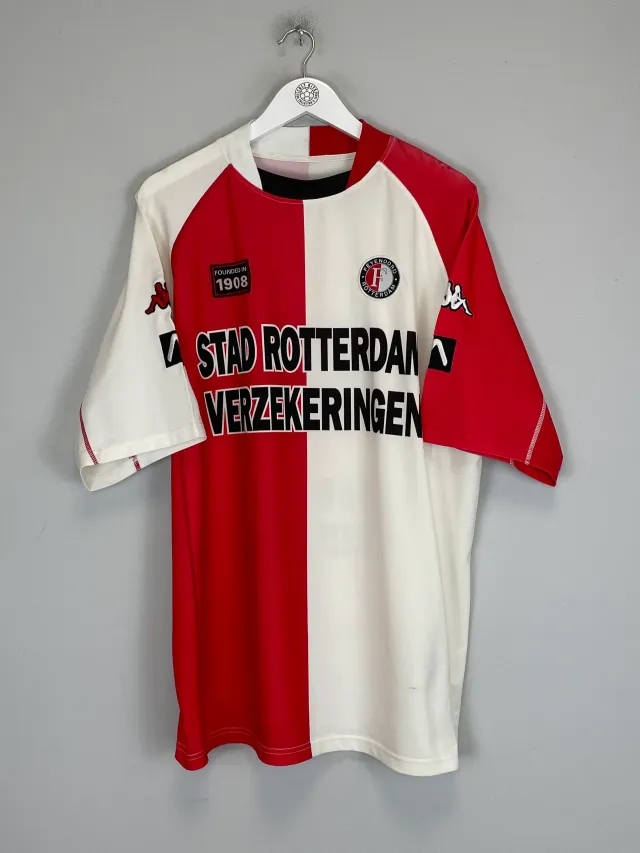 2002/03 FEYENOORD HOME SHIRT (L) KAPPA | Cult Kits