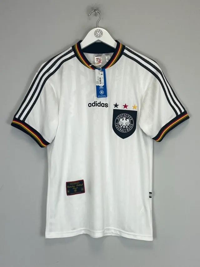1996/98 GERMANY ADIDAS ORIGINALS REISSUE *BNWT* HOME SHIRT (S) | Cult Kits