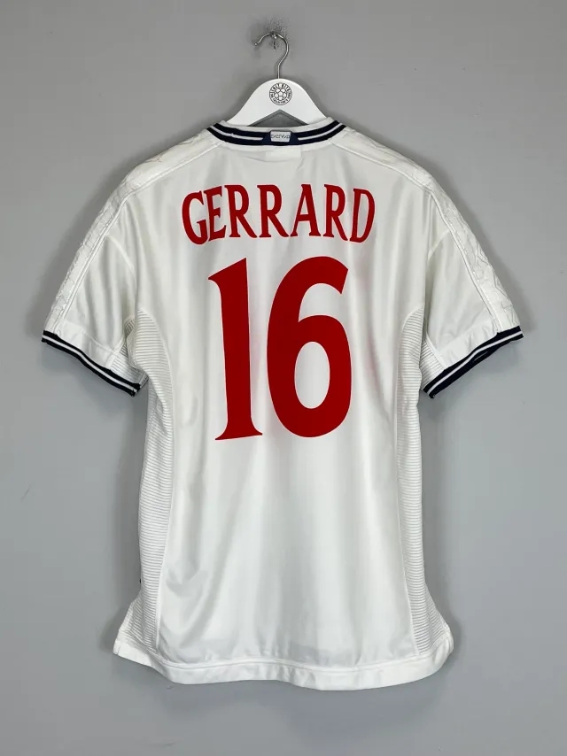 1999/01 ENGLAND GERRARD #16 HOME SHIRT (L) UMBRO | Cult Kits