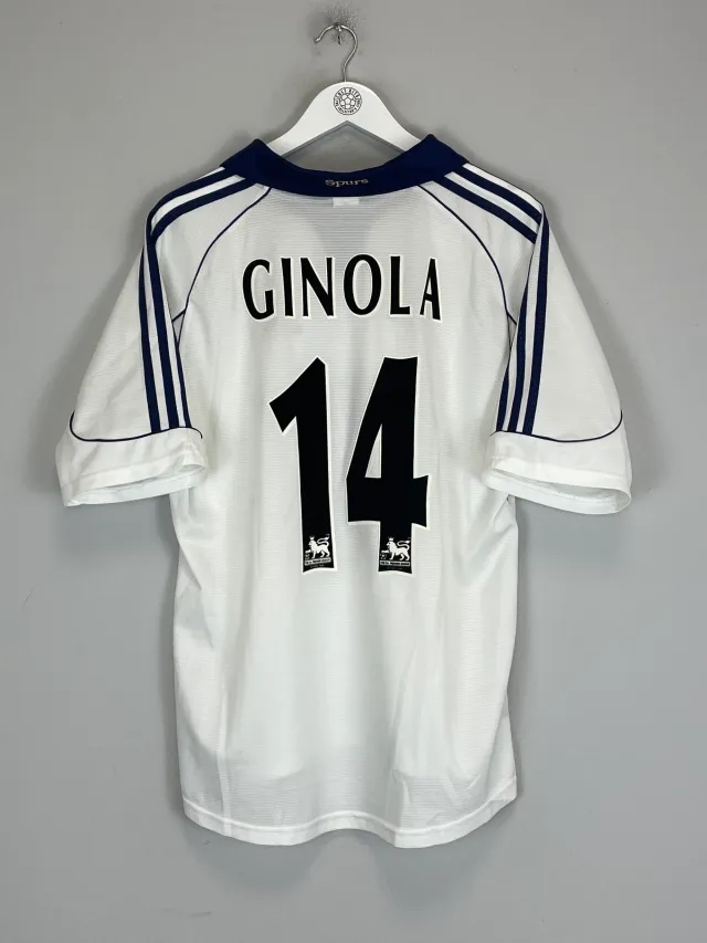 1999/01 TOTTENHAM GINOLA #14 HOME SHIRT (L) ADIDAS | Cult Kits