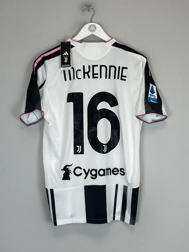 2025/26 JUVENTUS MCKENNIE #16 *AUTHENTIC* BNWT HOME SHIRT (M) ADIDAS | Cult Kits