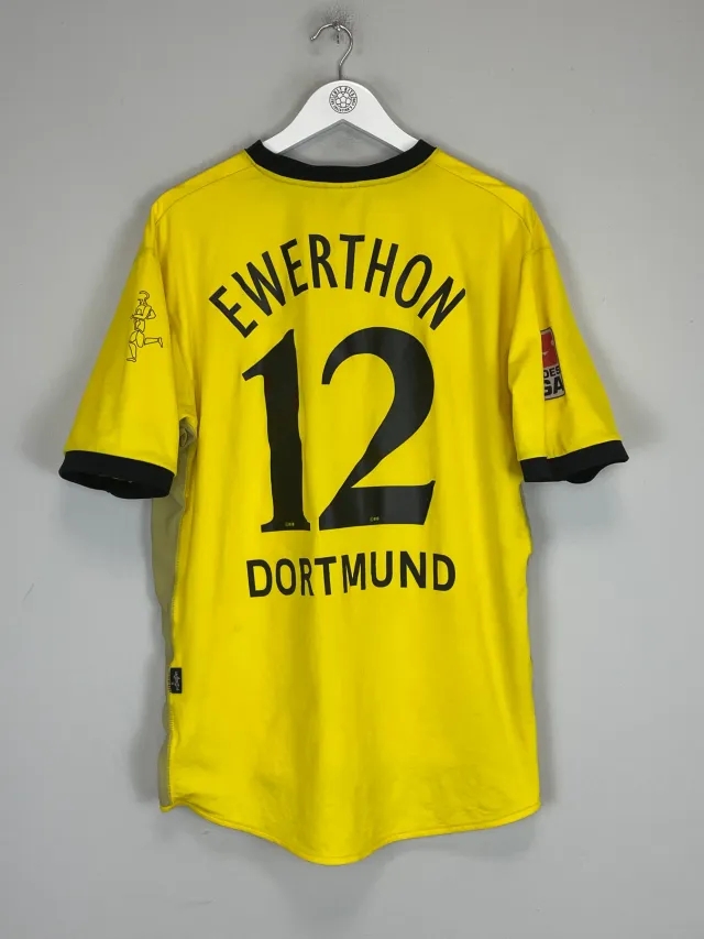 2003/04 DORTMUND EWERTHON #12 HOME SHIRT (XL) GOOOL | Cult Kits