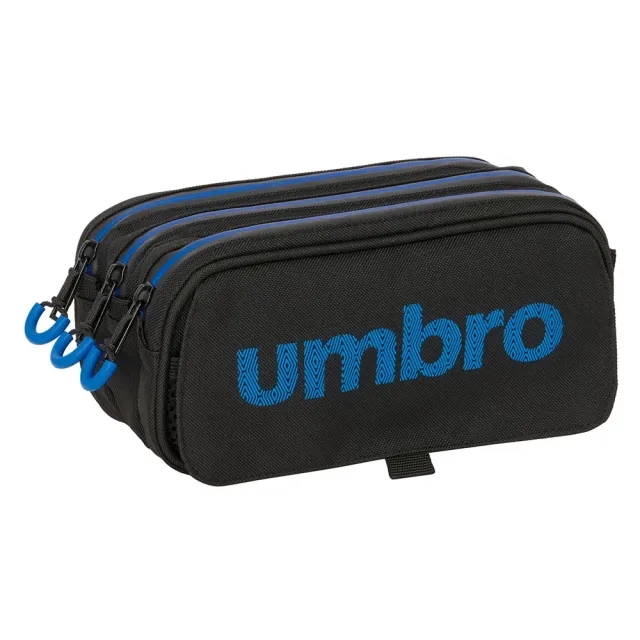 Safta Big Triple Umbro Jet Black Pencil Case
