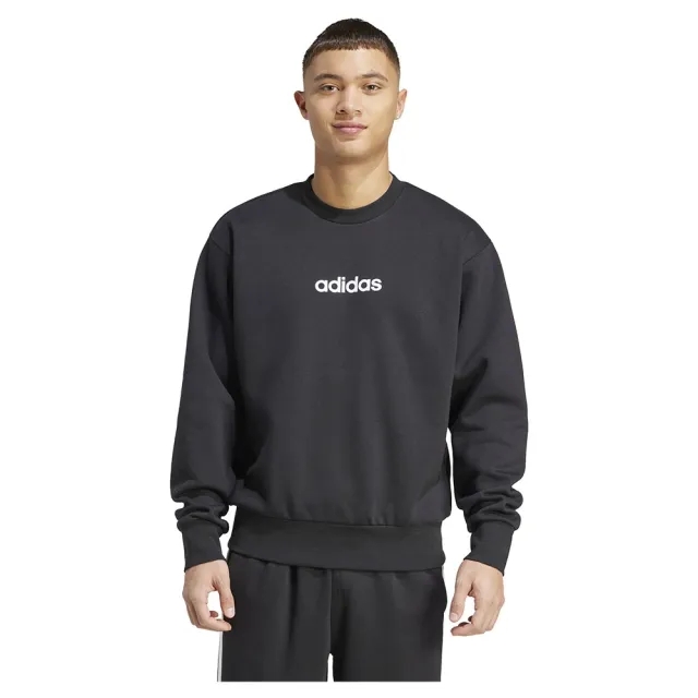 Adidas Essentials Linear Fleece Sweatshirt