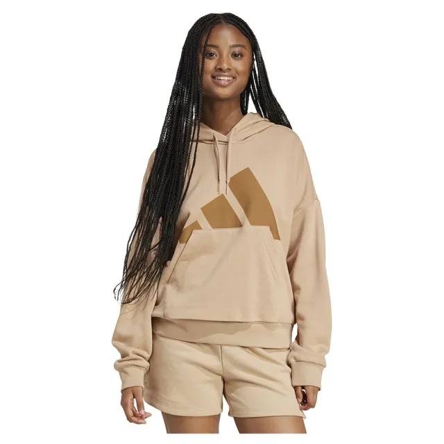 Adidas Essentials Big Logo French Terry Loose Hoodie