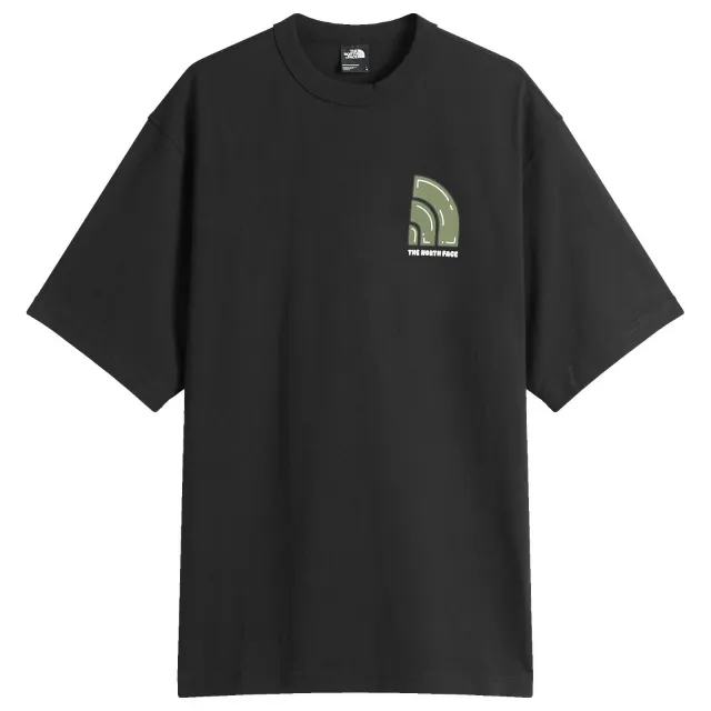 The North Face Men's Bubble Logo Relaxed T-Shirt Tnf Black