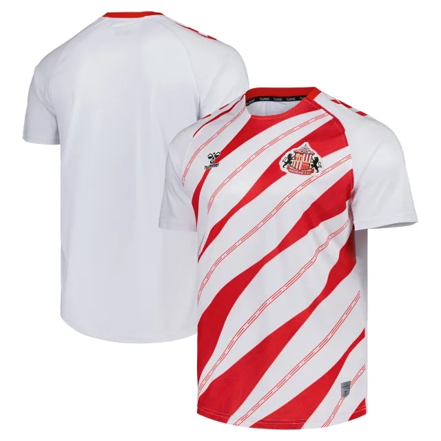Sunderland Hummel Home Pre-Match Jersey - White