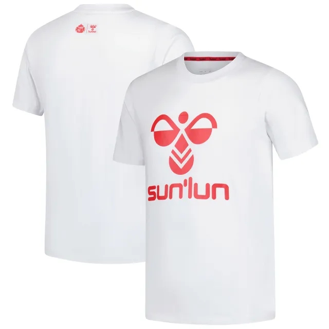 Sunderland Hummel Sunlun T-Shirt - White - Kids