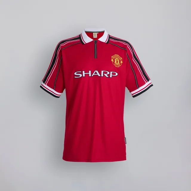 Manchester United Kids 1998-00 Home Shirt Red