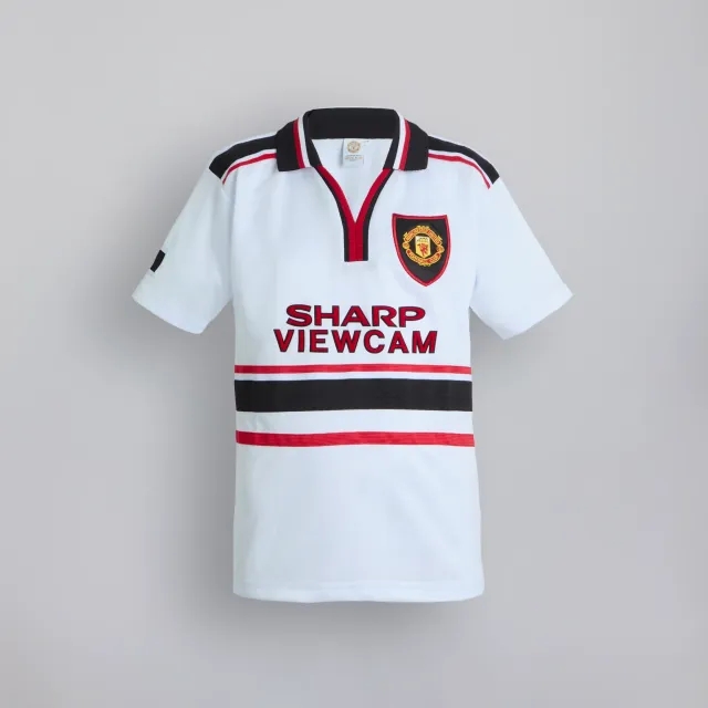 Manchester United Kids 1997-99 Away Shirt White