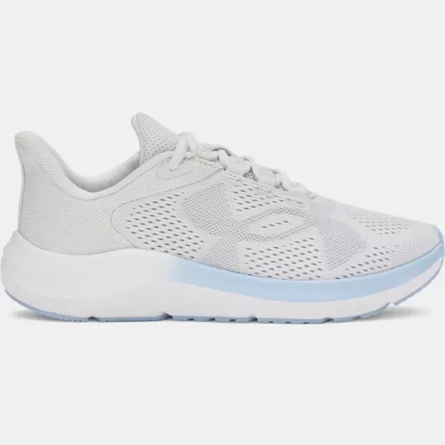 Under Armour  Pursuit 4 Big Logo Women's Running Shoes Distant Gray / Distant Gray / Nimbus Blue 7.5