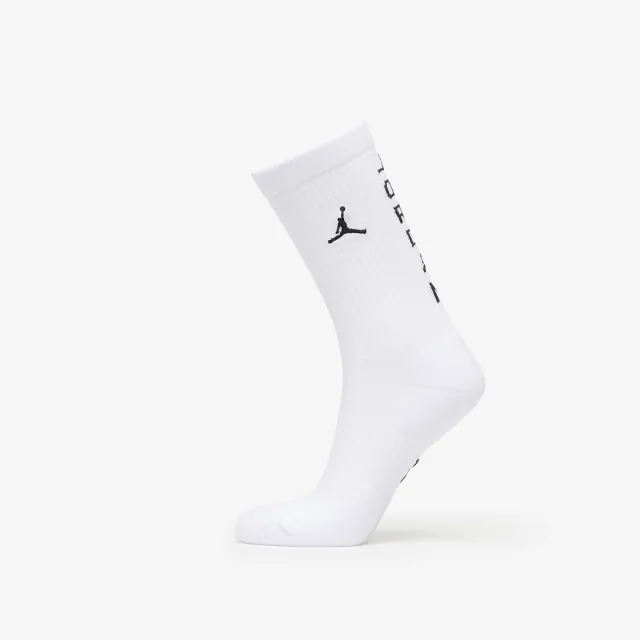 Jordan Everyday Crew Socks White/ Black L
