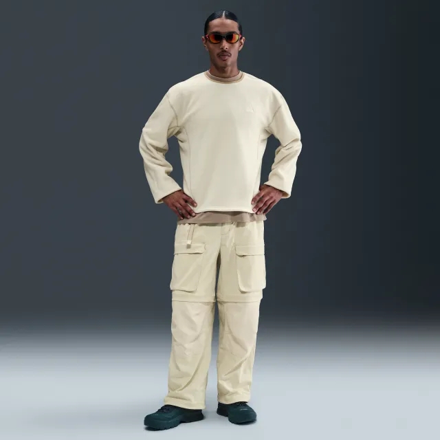 Nike ACG 'Smith Summit' Men's Zip Cargo Trousers - Brown - Nylon/Elastane