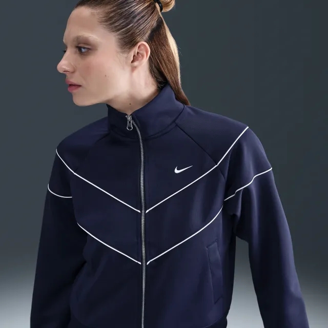 Nike Sportswear Windrunner Women's Knit Jacket - Blue - Recycled Polyester Minimum