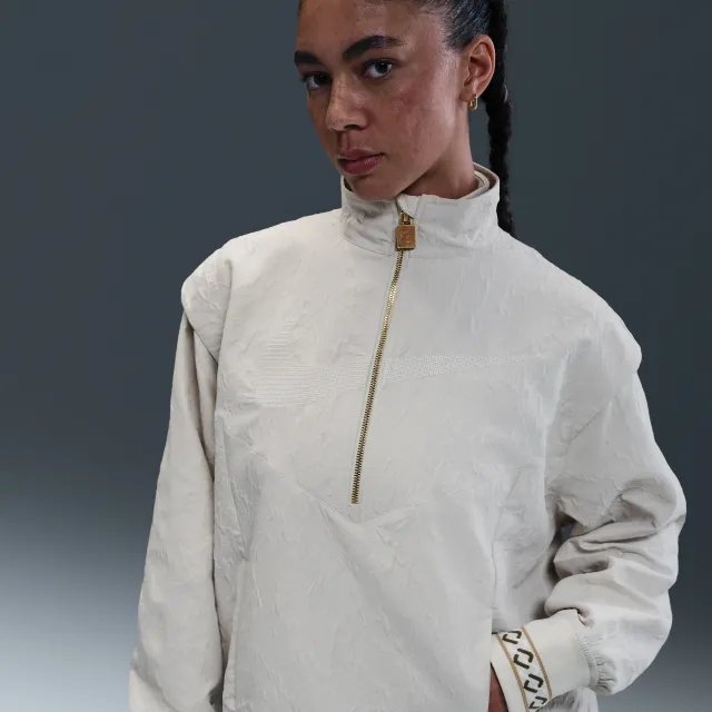 Nike Naomi Osaka Oversized Jacket - Grey - Sustainable Materials