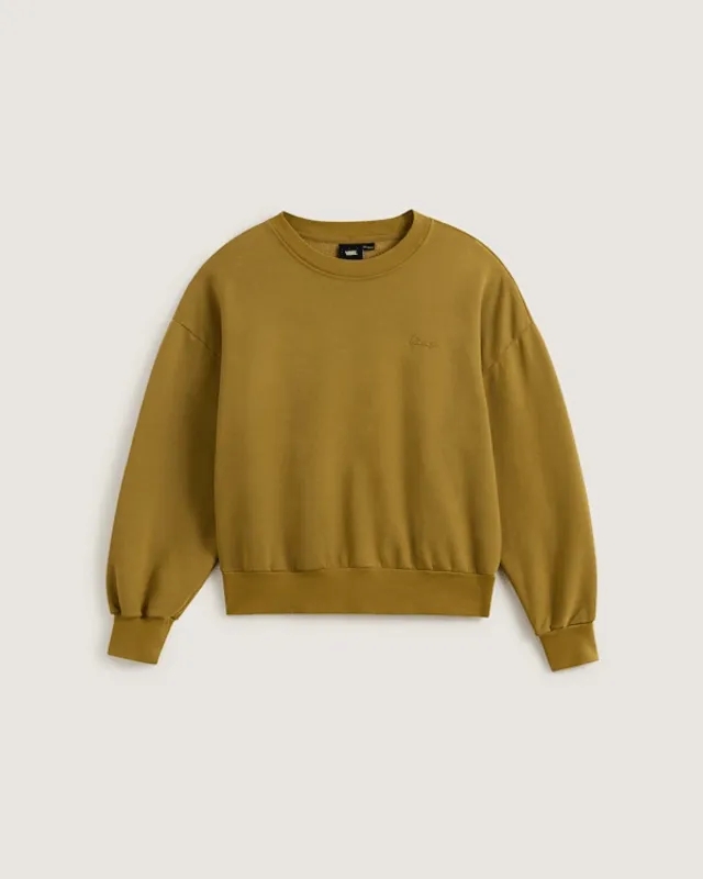 Vans - Retro Crew Sweatshirt, Woman, Gold