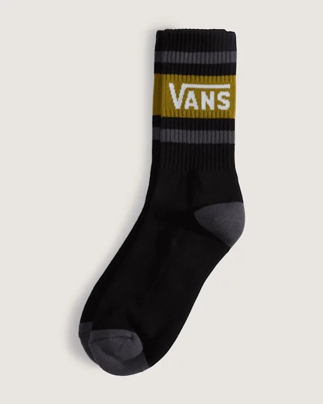Vans - Vans Drop V Crew Socks (1 Pair), Man, Black