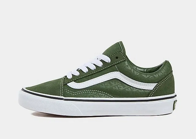 Vans - Youth Old Skool Shoes (8-14 Years), Green