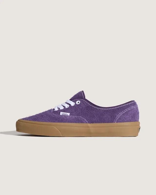 Vans - Authentic Hairy Suede Shoes, Man, Purple