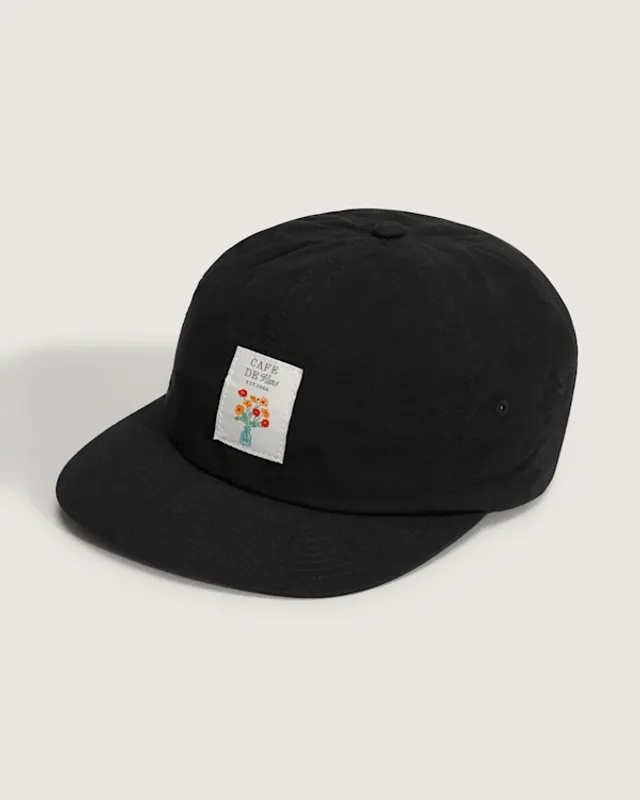 Vans - Cafe Vans Snapback Hat, Man, Black