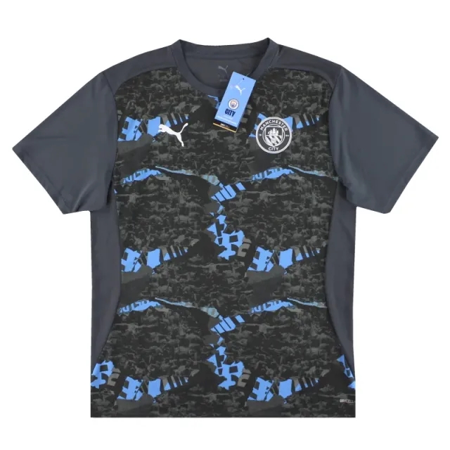 2024-25 Manchester City Puma 1/4 Zip Pre-Match Top *BNIB* S - Manchester City / w/tags 