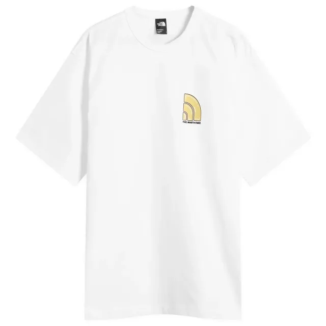 The North Face Men's Bubble Logo Relaxed T-Shirt Tnf White