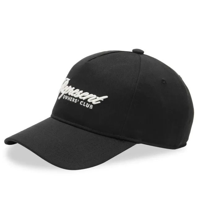 Represent Men's Owners Club Script Cap Black