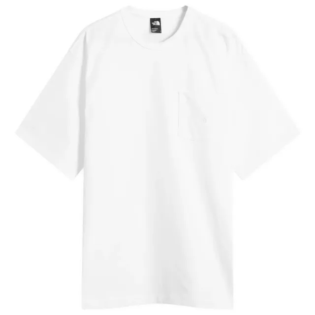 The North Face Men's Dome Relaxed Pocket T-Shirt Tnf White
