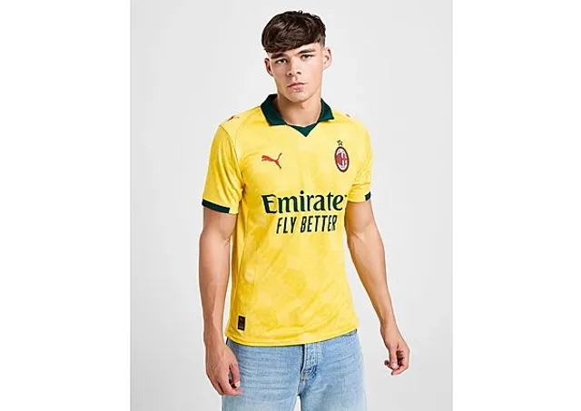 Puma Ac Milan Third 25-26 Men Jerseys/Replicas - Yellow
