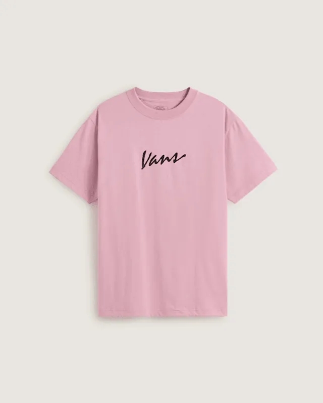 Vans - Original Script T-Shirt, Man, Black