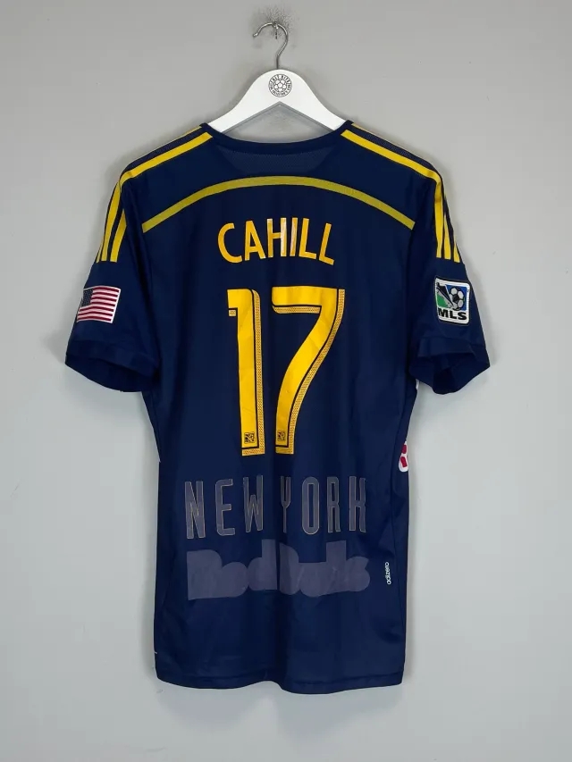 2014/15 NEW YORK RED BULLS CAHILL #17 *AUTHENTIC* AWAY SHIRT (L) ADIDAS | Cult Kits