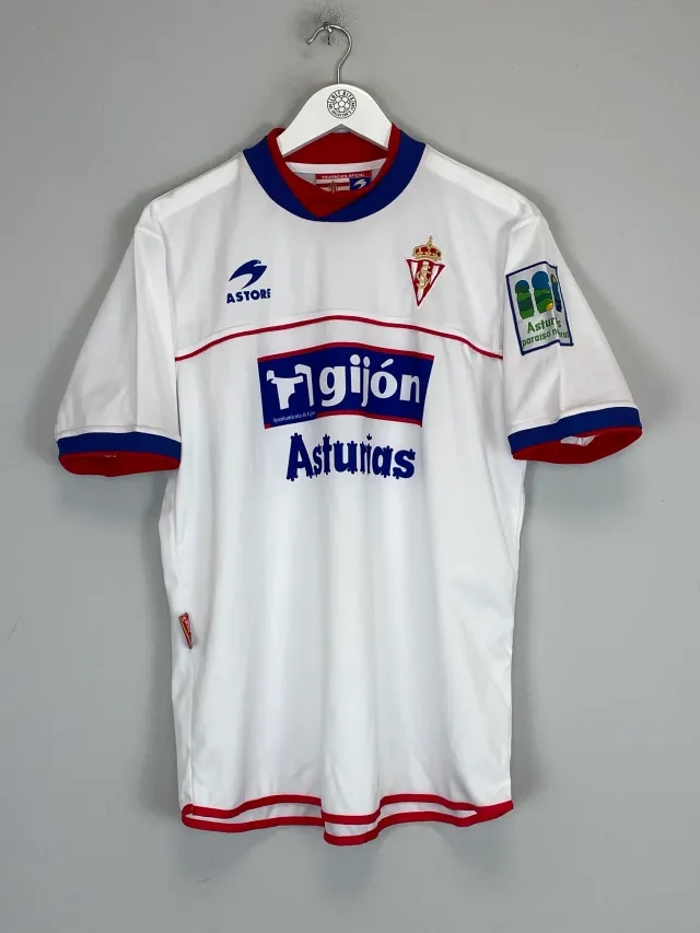 2002/03 SPORTING GIJON AWAY SHIRT (M) ASTORE | Cult Kits