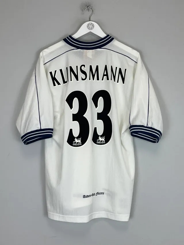 1997/99 TOTTENHAM KLINSMANN #33 HOME SHIRT (L) PONY | Cult Kits