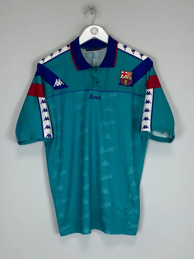 1992/95 BARCELONA AWAY SHIRT (M) KAPPA | Cult Kits
