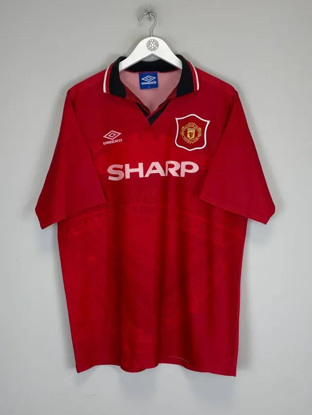 1994/96 MANCHESTER UNITED HOME SHIRT (XL) UMBRO | Cult Kits