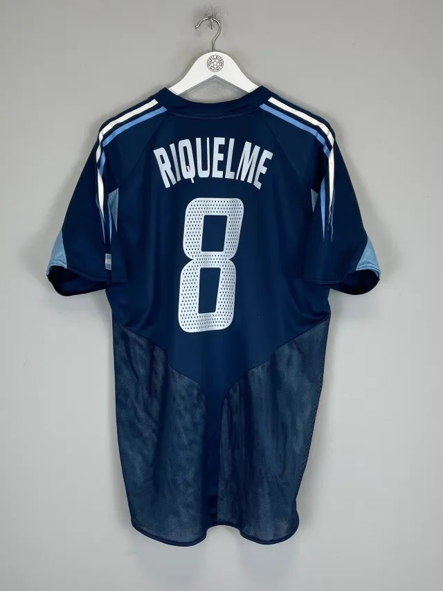 2004/05 ARGENTINA RIQUELME #8 AWAY SHIRT (L) ADIDAS | Cult Kits