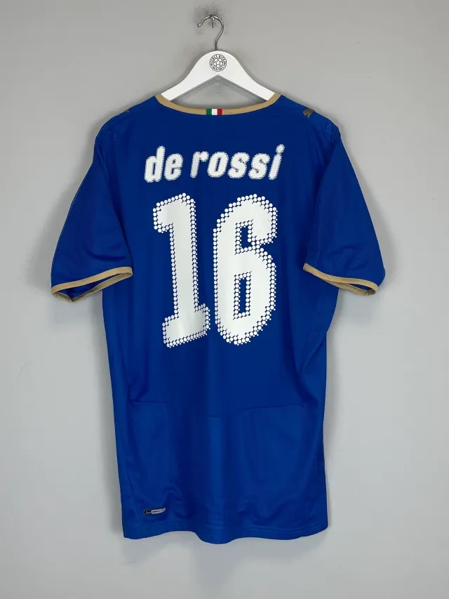 2007/08 ITALY DE ROSSI #16 HOME SHIRT (XL) PUMA | Cult Kits