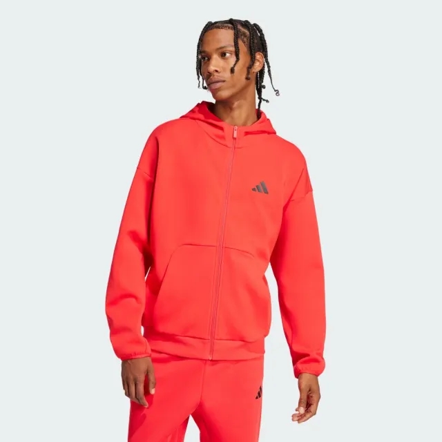 adidas Future Icons Small Logo Full-Zip Hoodie