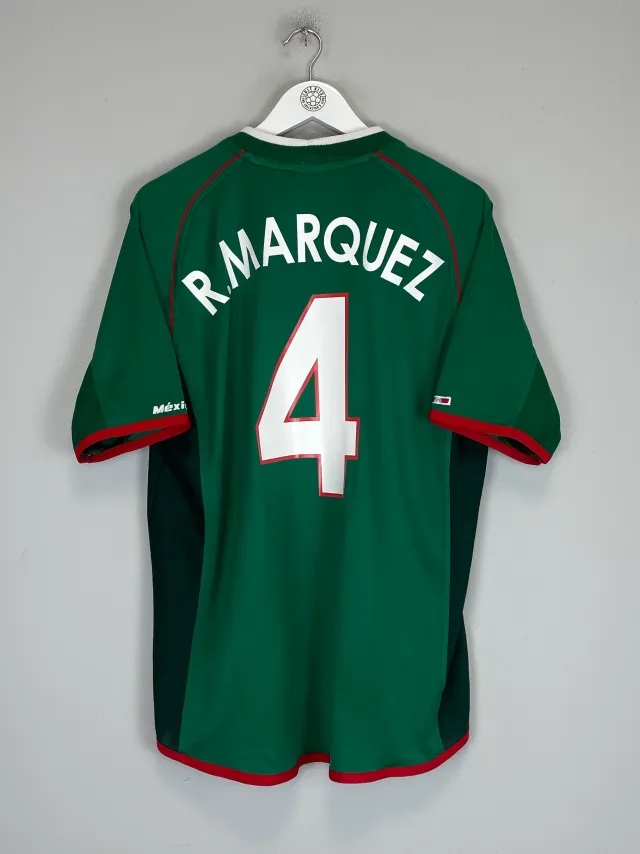 2001/02 MEXICO R.MARQUEZ #4 HOME SHIRT (XL) ATLETICA | Cult Kits