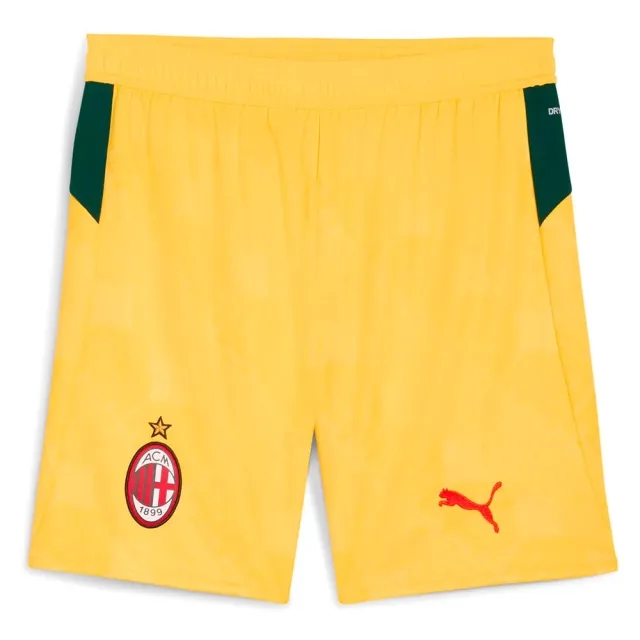 PUMA AC Milan 25/26 Shorts Men, Sunny Yellow/Dark Myrtle