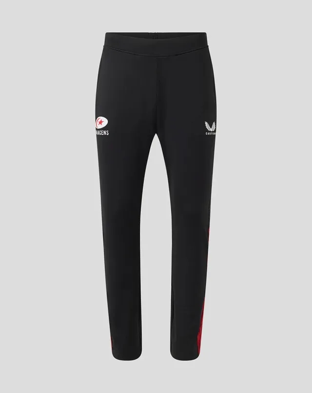 Castore Saracens Men's 25/26 Training Knit Pants - Caviar