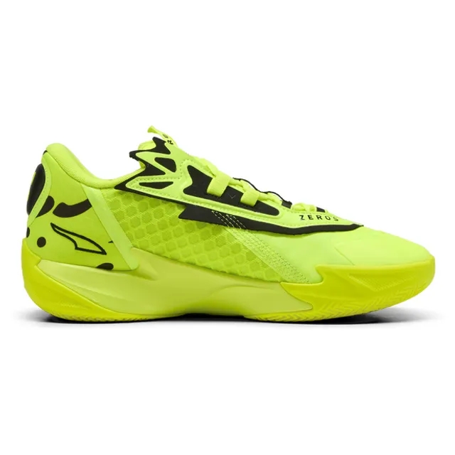 PUMA Scoot Zeros II Basketball Shoes Unisex, Yellow Alert/Black