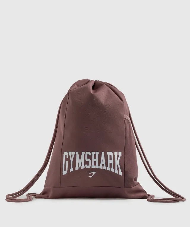  GFX Collegiate  Gymsack - Dusty Maroon