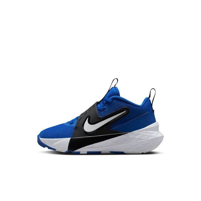 Nike Team Hustle D 12 Younger Kids' Shoes - Blue - Sustainable Materials