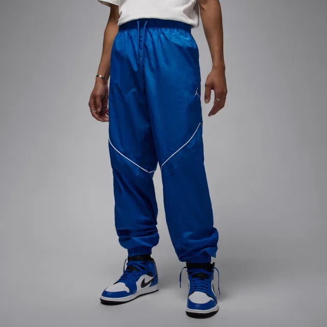 Nike Jordan Brooklyn Men's Draft Trousers - Blue - Nylon