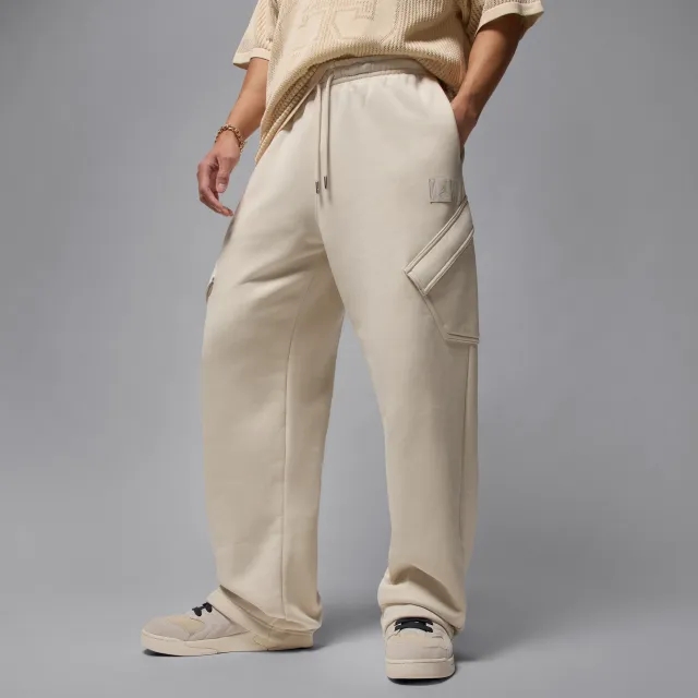 Nike Jordan Flight Fleece Chicago Men's Trousers - Brown - Cotton/Polyester