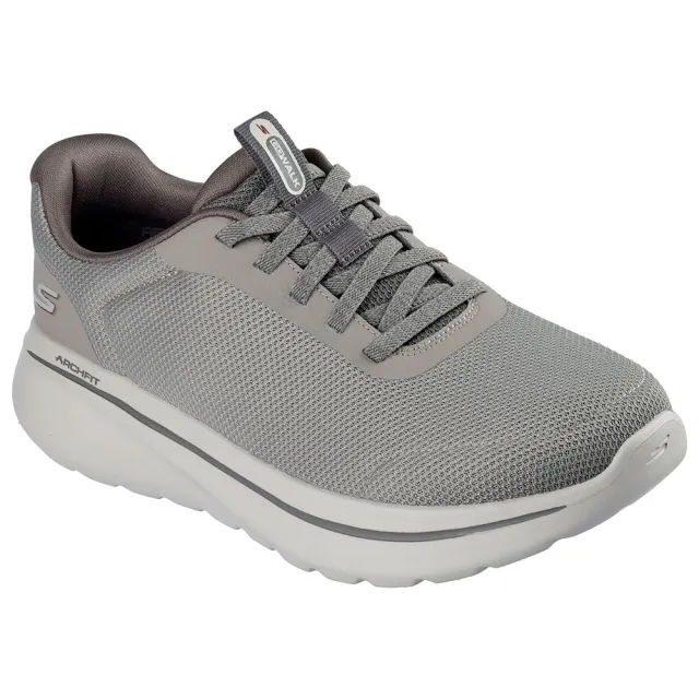 Skechers Men's Relaxed Fit: GO WALK Arch Fit N-Joy - Cullman Slip-On Shoes in Taupe